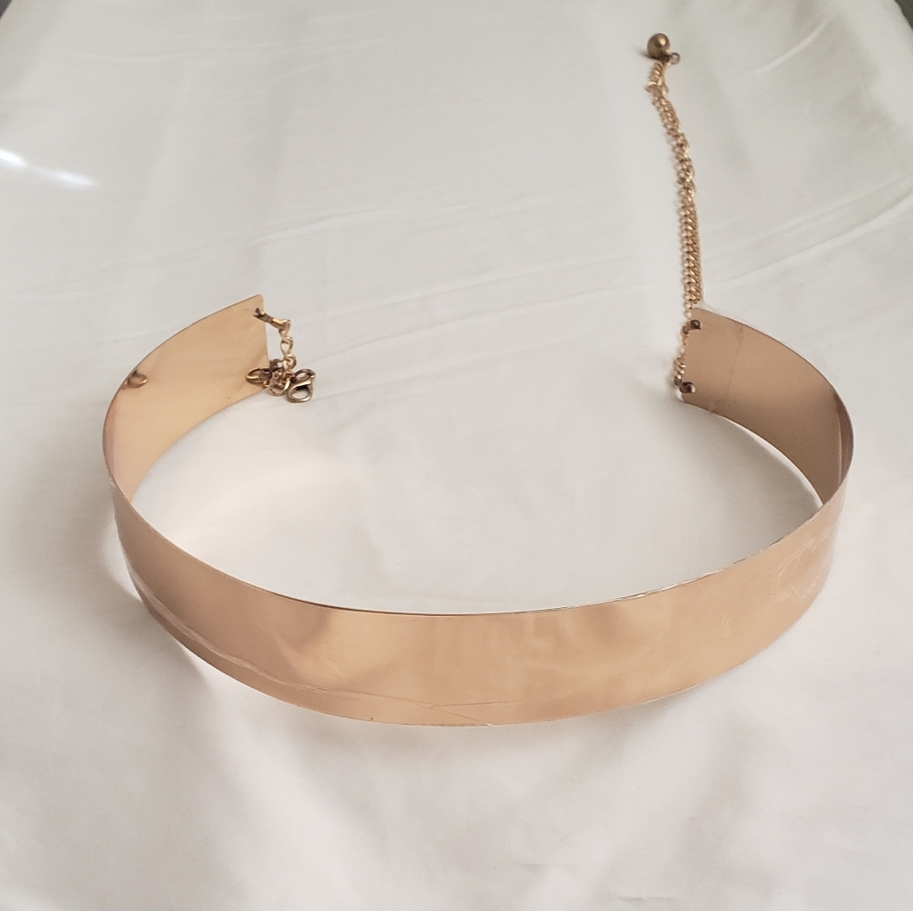 Shiny Gold Mirror Belt - Picture 2 of 9